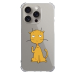 Чехол Pump UA Transparency Case for iPhone 15 Pro Max Cat f#ck 3