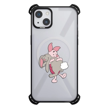 Чохол Pump Silicone Case 03 with MagSafe for iPhone 13 Clear/Black Pigled 2 - цена, характеристики, отзывы, рассрочка, фото 1