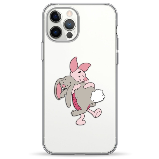 Чехол Pump Transparency Silver Button Case for iPhone 12 Pro Max Pigled 2 - цена, характеристики, отзывы, рассрочка, фото 1