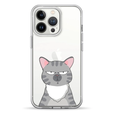 Чохол Pump Transparency Silver Button Case for iPhone 13 Pro Cat think 2 - цена, характеристики, отзывы, рассрочка, фото 1