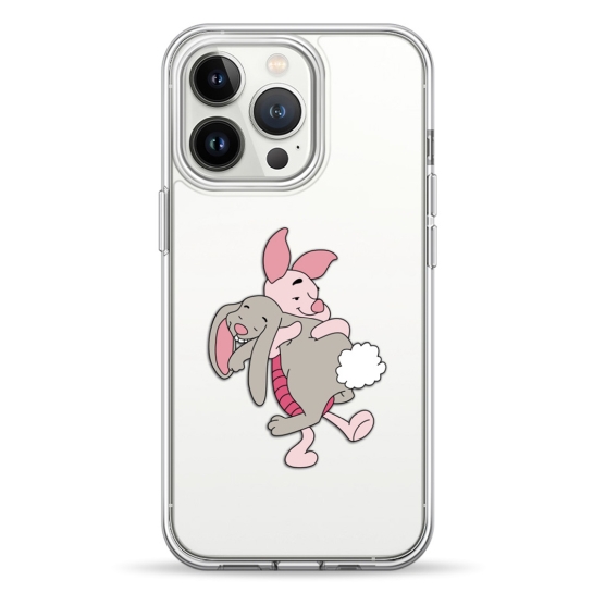 Чохол Pump Transparency Silver Button Case for iPhone 13 Pro Pigled 2 - ціна, характеристики, відгуки, розстрочка, фото 1