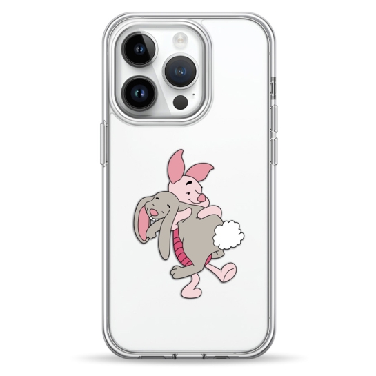 Чехол Pump Transparency Silver Button Case for iPhone 14 Pro Pigled 2 - цена, характеристики, отзывы, рассрочка, фото 1