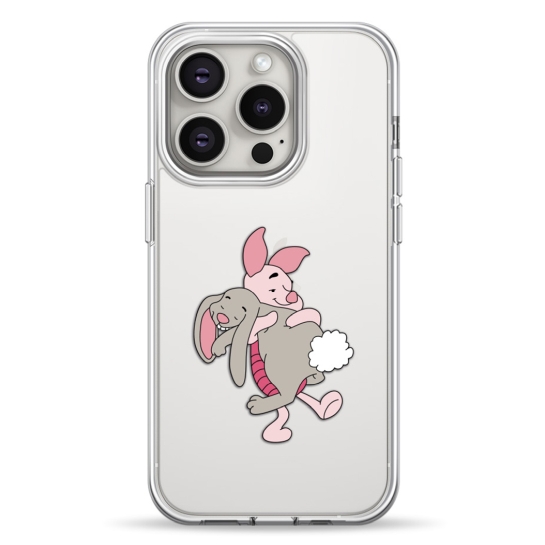 Чохол Pump Transparency Silver Button Case for iPhone 15 Pro Pigled 2 - ціна, характеристики, відгуки, розстрочка, фото 1