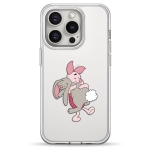 Чехол Pump Transparency Silver Button Case for iPhone 15 Pro Max Pigled 2