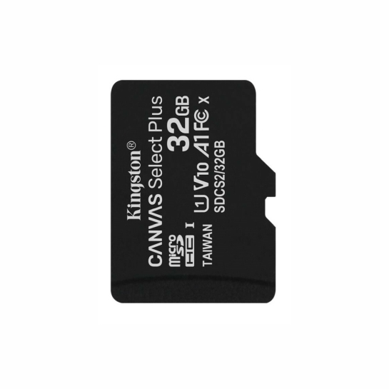 Карта памяти Kingston 32GB micSDHC class 10 Canvas Select Plus 100R A1 - цена, характеристики, отзывы, рассрочка, фото 2