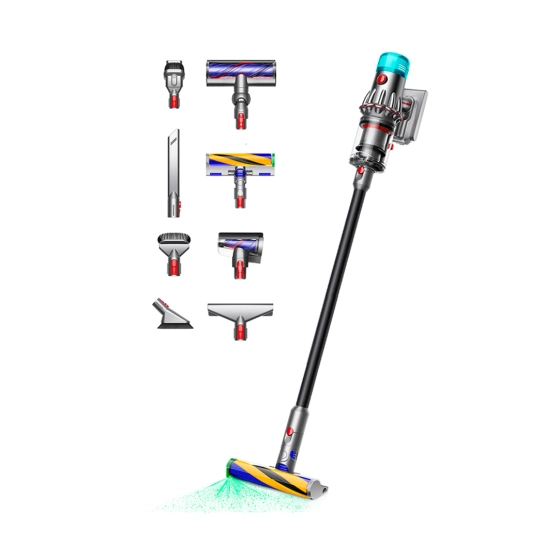 Акумуляторный пилосос Dyson V12 Detect Slim Total Clean Nickel/Black