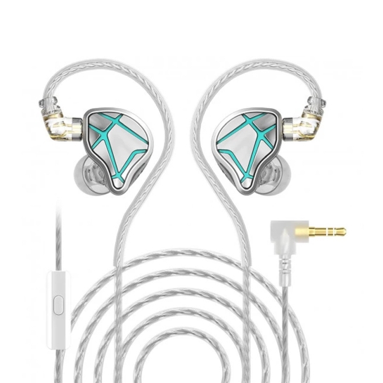 Навушники Knowledge Zenith ESX Silver Mic - ціна, характеристики, відгуки, розстрочка, фото 2