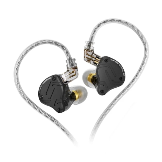 Навушники Knowledge Zenith ZS10 PRO X Mic Black - ціна, характеристики, відгуки, розстрочка, фото 1