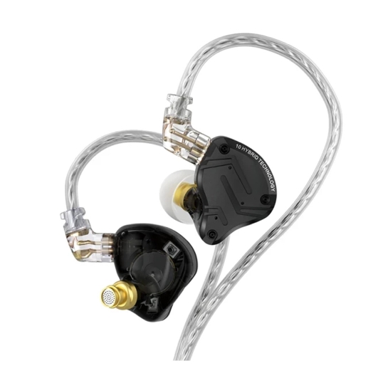 Навушники Knowledge Zenith ZS10 PRO X Mic Black - ціна, характеристики, відгуки, розстрочка, фото 3