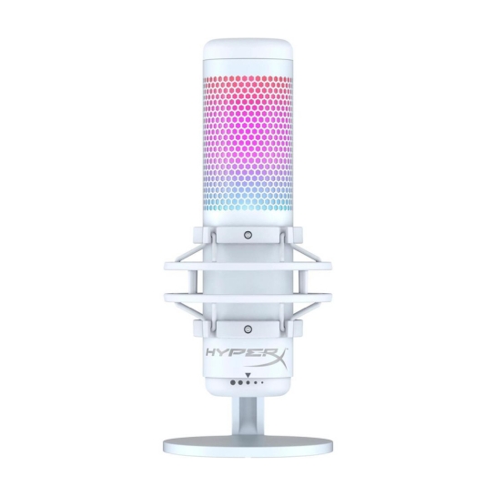 Микрофон HyperX QuadCast S White - ціна, характеристики, відгуки, розстрочка, фото 1