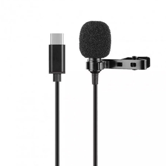 Проводной петличный микрофон Proove Recordio Type-C