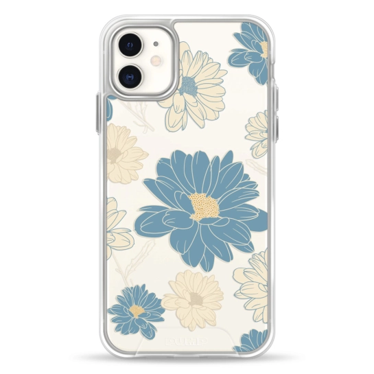 Чехол Pump Transparency Silver Button Case for iPhone 11 Marguerite