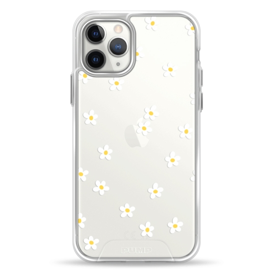 Чохол Pump Transparency Silver Button Case for iPhone 11 Pro Chamomile - ціна, характеристики, відгуки, розстрочка, фото 1