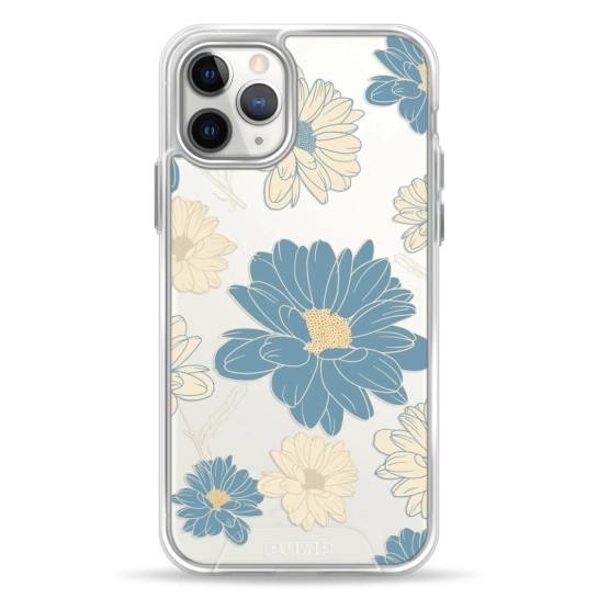 Чехол Pump Transparency Silver Button Case for iPhone 11 Pro Marguerite