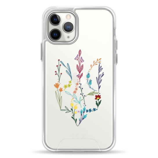 Чохол Pump Transparency Silver Button Case for iPhone 11 Pro Floral herb - цена, характеристики, отзывы, рассрочка, фото 1