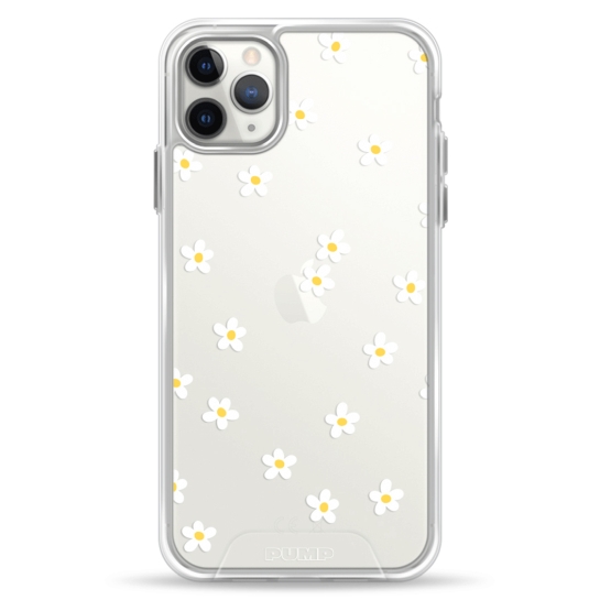 Чохол Pump Transparency Silver Button Case for iPhone 11 Pro Max Chamomile - ціна, характеристики, відгуки, розстрочка, фото 1