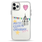 Чехол Pump Transparency Silver Button Case for iPhone 11 Pro Max Kharkiv 1654