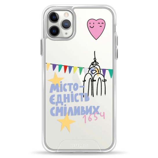 Чохол Pump Transparency Silver Button Case for iPhone 11 Pro Max Kharkiv 1654