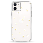 Чехол Pump Transparency Silver Button Case for iPhone 12/12 Pro Chamomile