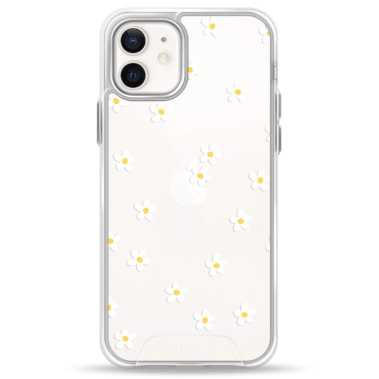Чохол Pump Transparency Silver Button Case for iPhone 12/12 Pro Chamomile - цена, характеристики, отзывы, рассрочка, фото 1