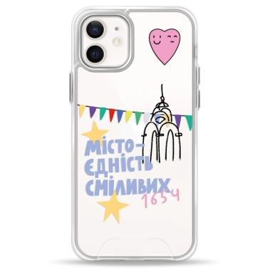 Чохол Pump Transparency Silver Button Case for iPhone 12/12 Pro Kharkiv 1654 - цена, характеристики, отзывы, рассрочка, фото 1