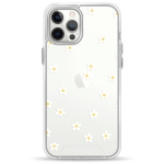 Чехол Pump Transparency Silver Button Case for iPhone 12 Pro Max Chamomile