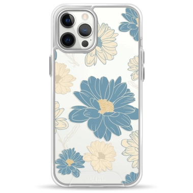 Чехол Pump Transparency Silver Button Case for iPhone 12 Pro Max Marguerite - цена, характеристики, отзывы, рассрочка, фото 1