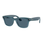 Смарт-окуляри Ray-Ban Meta Wayfarer - Matte Jeans Frame with Polarized Dusty Blue Lenses (RW4006 67552V 50)