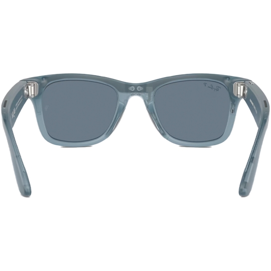 Смарт-окуляри Ray-ban Meta Wayfarer Matte Jeans Polarized Dusty Blue L - ціна, характеристики, відгуки, розстрочка, фото 4