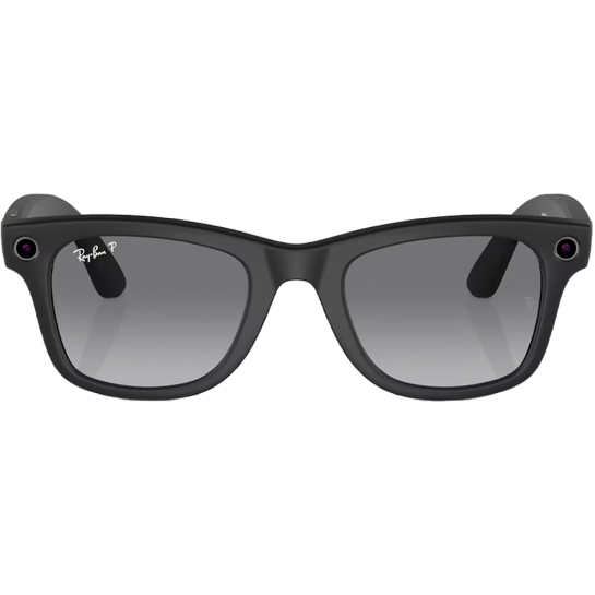 Смарт-окуляри Ray-ban Meta Wayfarer Matte Black Polarized Graphite - ціна, характеристики, відгуки, розстрочка, фото 2