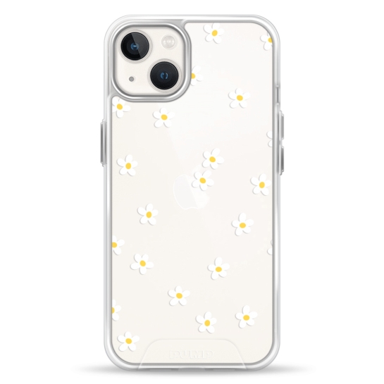 Чохол Pump Transparency Silver Button Case for iPhone 13 Chamomile - цена, характеристики, отзывы, рассрочка, фото 1