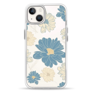 Чехол Pump Transparency Silver Button Case for iPhone 13 Marguerite - цена, характеристики, отзывы, рассрочка, фото 1