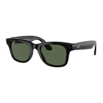 Смарт-очки Ray-Ban Meta Wayfarer - Shiny Black Frame with G-15 Green Lenses (RW4006 601/71 50)