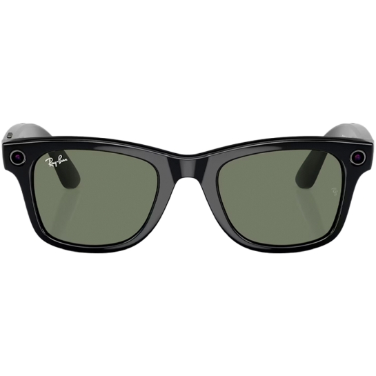 Смарт-очки Ray-ban Meta Wayfarer Shiny Black Polarized Green - цена, характеристики, отзывы, рассрочка, фото 2