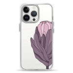 Чехол Pump Transparency Silver Button Case for iPhone 13 Pro Protea