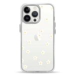 Чехол Pump Transparency Silver Button Case for iPhone 13 Pro Chamomile