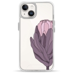 Чехол Pump Transparency Silver Button Case for iPhone 14 Protea