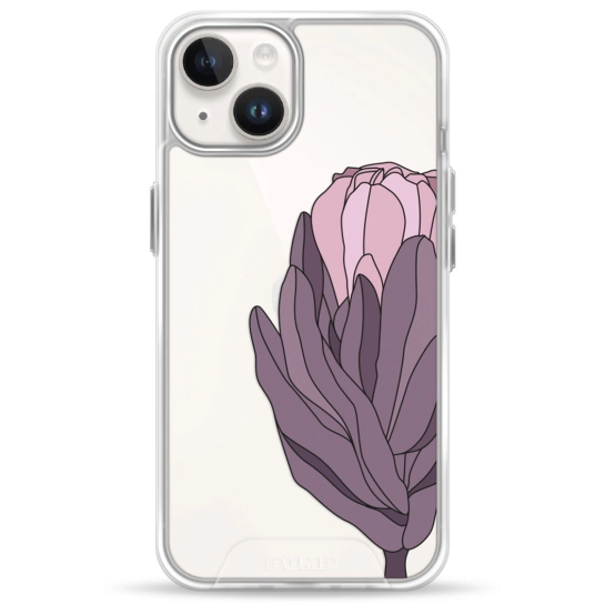 Чохол Pump Transparency Silver Button Case for iPhone 14 Protea