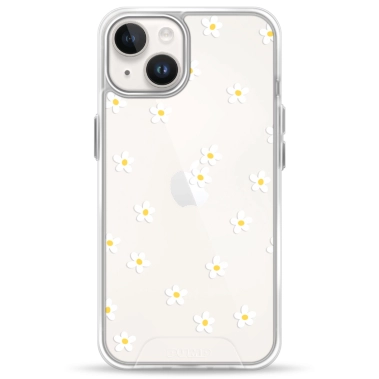 Чохол Pump Transparency Silver Button Case for iPhone 14 Chamomile - цена, характеристики, отзывы, рассрочка, фото 1