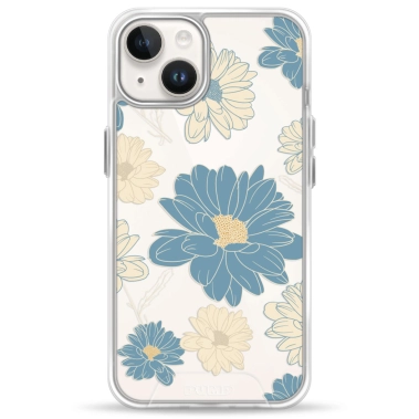 Чохол Pump Transparency Silver Button Case for iPhone 14 Marguerite - цена, характеристики, отзывы, рассрочка, фото 1