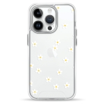 Чехол Pump Transparency Silver Button Case for iPhone 14 Pro Chamomile