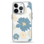 Чехол Pump Transparency Silver Button Case for iPhone 14 Pro Marguerite