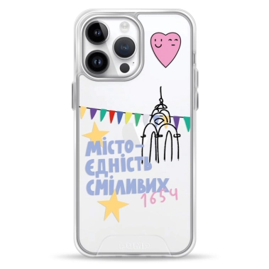 Чохол Pump Transparency Silver Button Case for iPhone 14 Pro Max Kharkiv 1654 - цена, характеристики, отзывы, рассрочка, фото 1