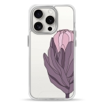 Чохол Pump Transparency Silver Button Case for iPhone 15 Pro Protea