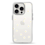 Чохол Pump Transparency Silver Button Case for iPhone 15 Pro Chamomile