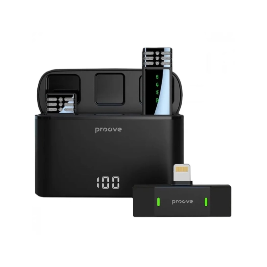 Беспроводной петличный микрофон Proove Record Lighting