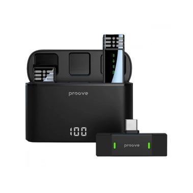 Бездротовий петличный микрофон Proove Record Type-C - цена, характеристики, отзывы, рассрочка, фото 1