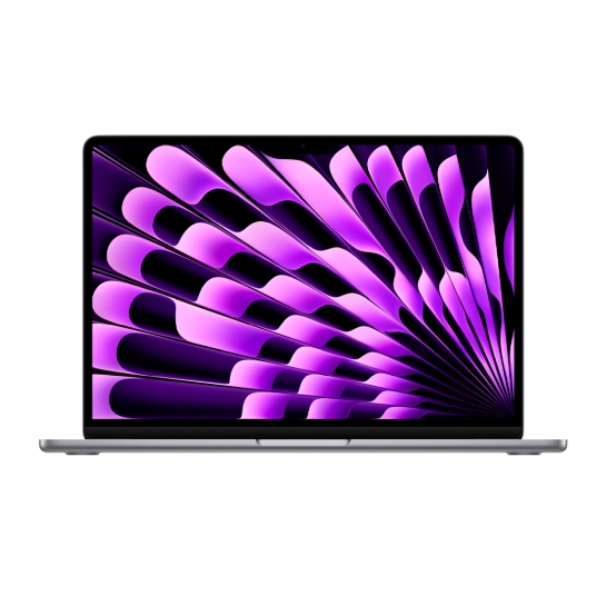 Ноутбук Apple MacBook Air 13" M3 Chip 256GB/8GB/8GPU Space Gray 2024 - ціна, характеристики, відгуки, розстрочка, фото 1