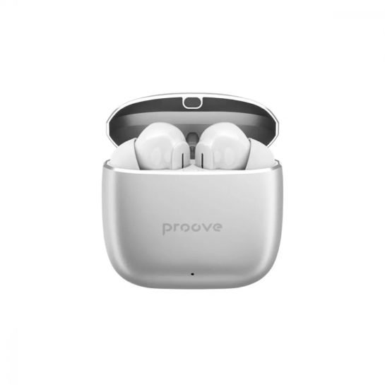 Бездротові навушники Proove Cold Sounds TWS Silver/White - цена, характеристики, отзывы, рассрочка, фото 1
