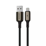 Кабель Proove Dense Metal Lightning 2.4A (1m) Black